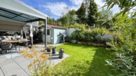 Terrasse & Garten - Moderne Doppelhaushälfte in zentraler Lage von Schwabmünchen „neuwertig & bezugsbereit“