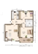 Grundriss - Top gepflegte 3-Zimmer-Wohnung im 1. OG mit Südbalkon & Blick ins Grüne, TG-Stellplatz inklusive
