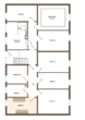 Grundriss KG - Charmante 3 Zimmer Wohnung (Hochparterre) mit Garage in bester Lage von Gersthofen